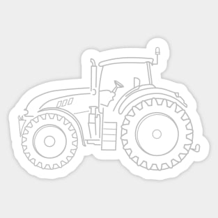 Heavy-duty tractor Sticker